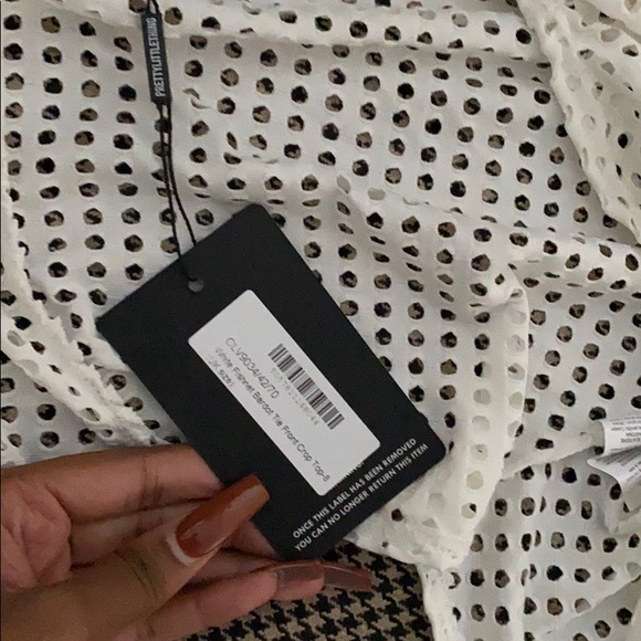 Mesh crop top - Picture 3 of 3